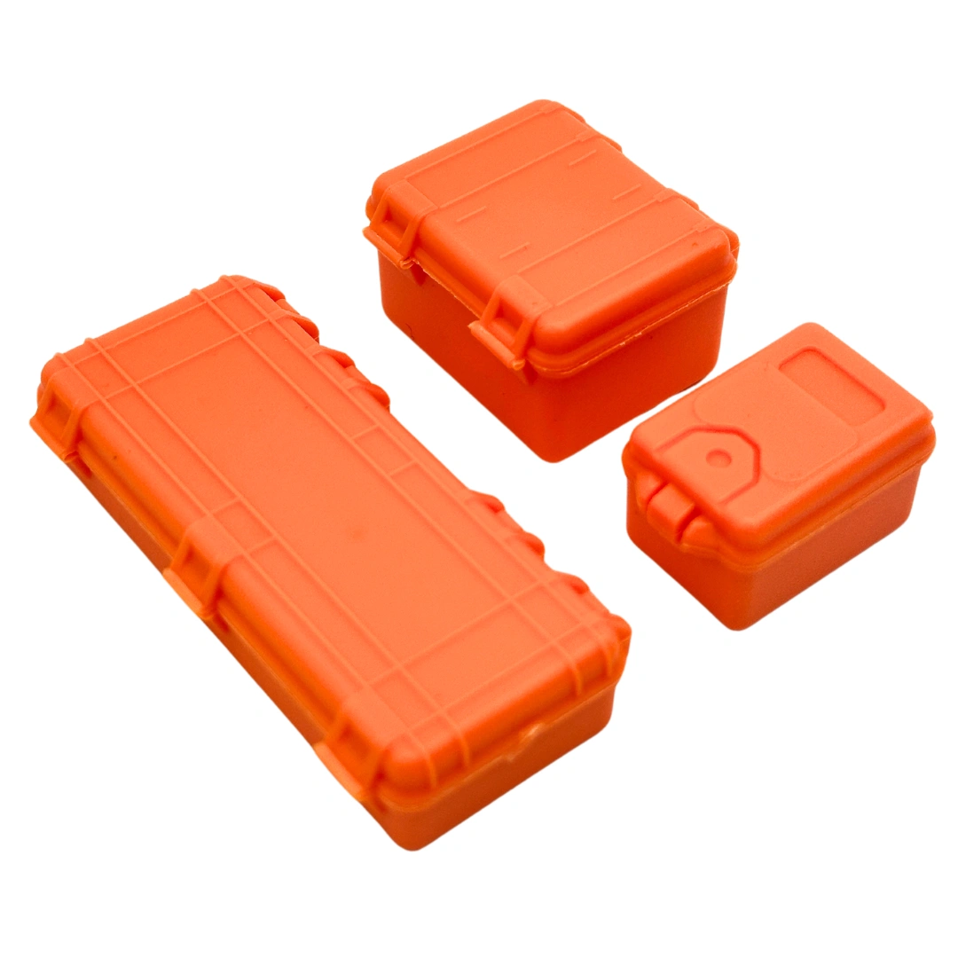 Scale Toolboxes: Mini Orange Workstations for Your RC Rig! (1/24 & 1/18)